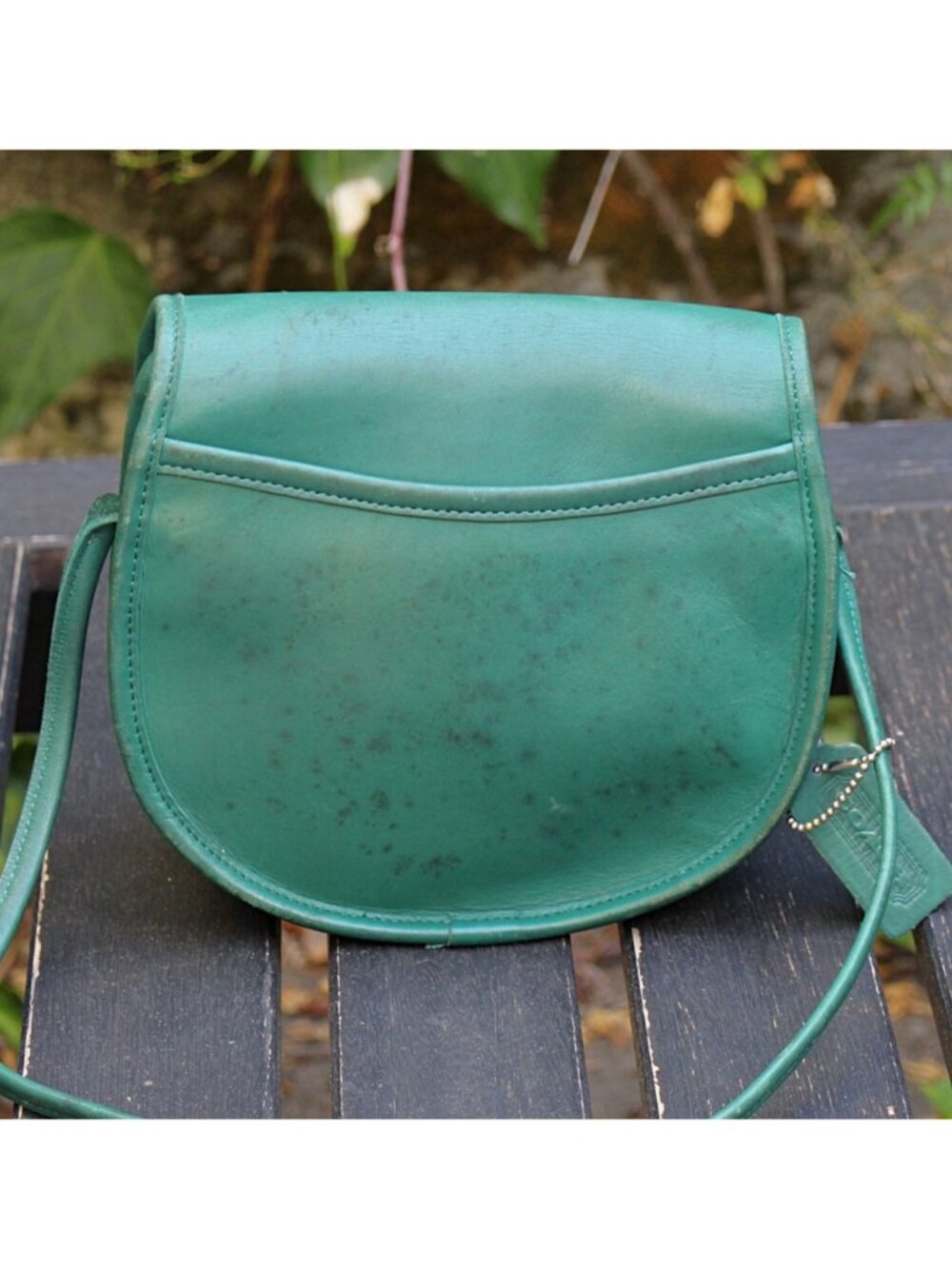 Coach Vintage - Casey Crossbody Bag 9923 in Jade Green, USA 1990s READ - Picture 2 of 14